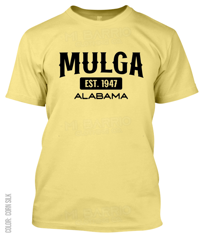 Mulga, Alabama Athletic T-Shirt