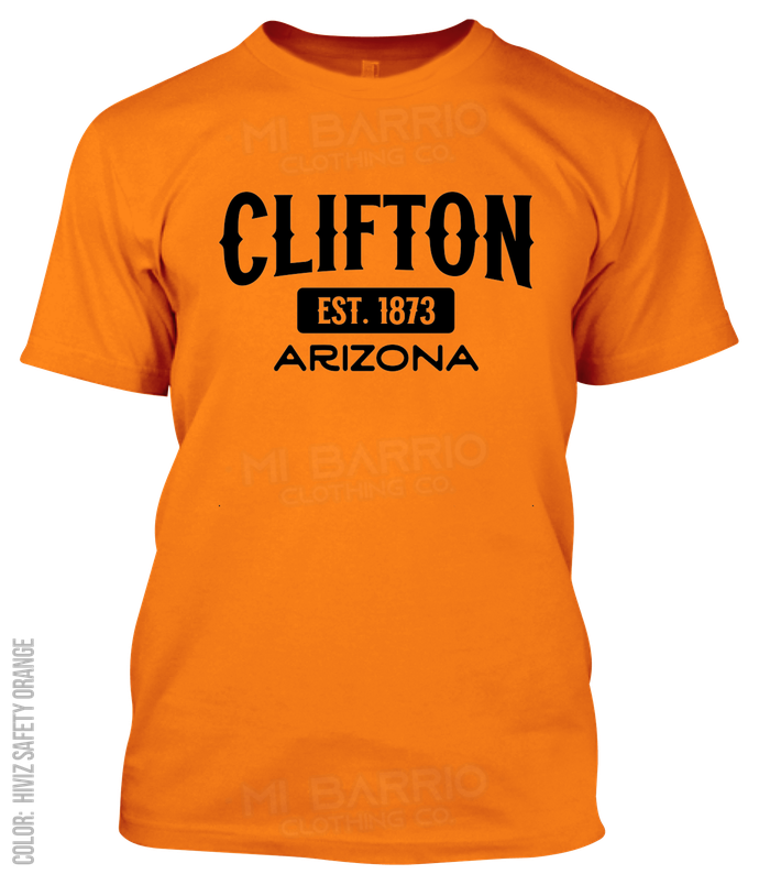 Clifton, Arizona Athletic T-Shirt