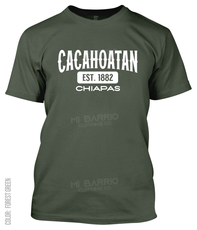Cacahoatan, Chiapas Athletic T-Shirt