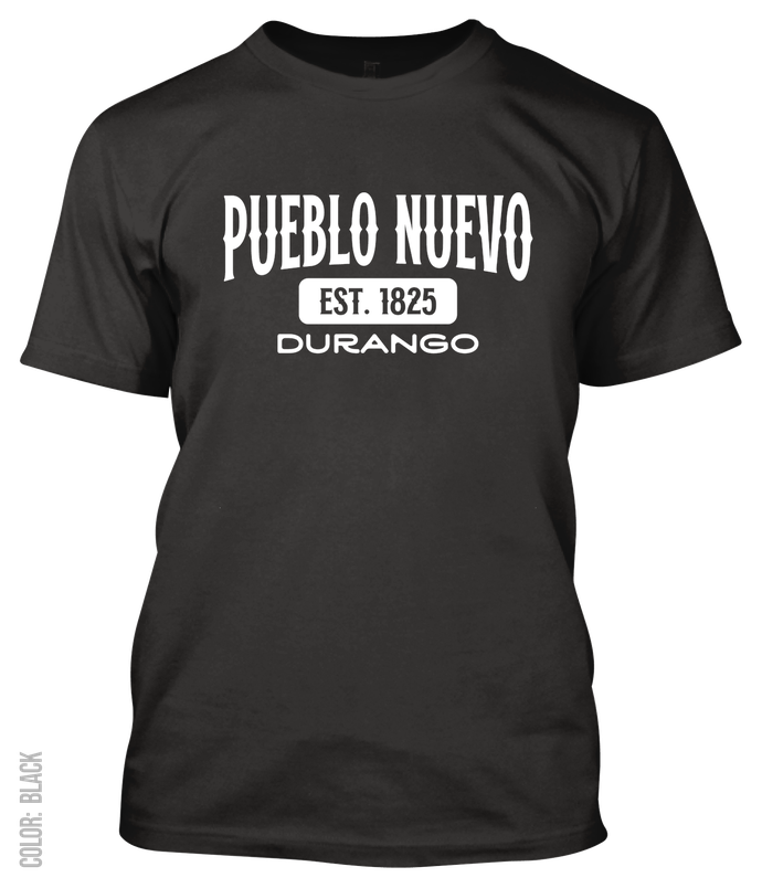 Pueblo Nuevo, Durango Athletic T-Shirt