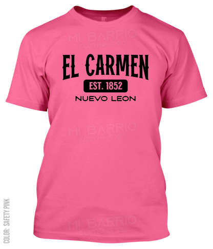El Carmen, Nuevo Leon Athletic T-Shirt