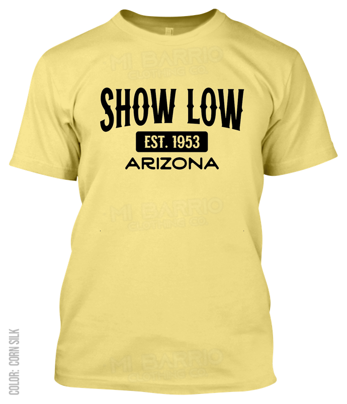 Show Low, Arizona Athletic T-Shirt