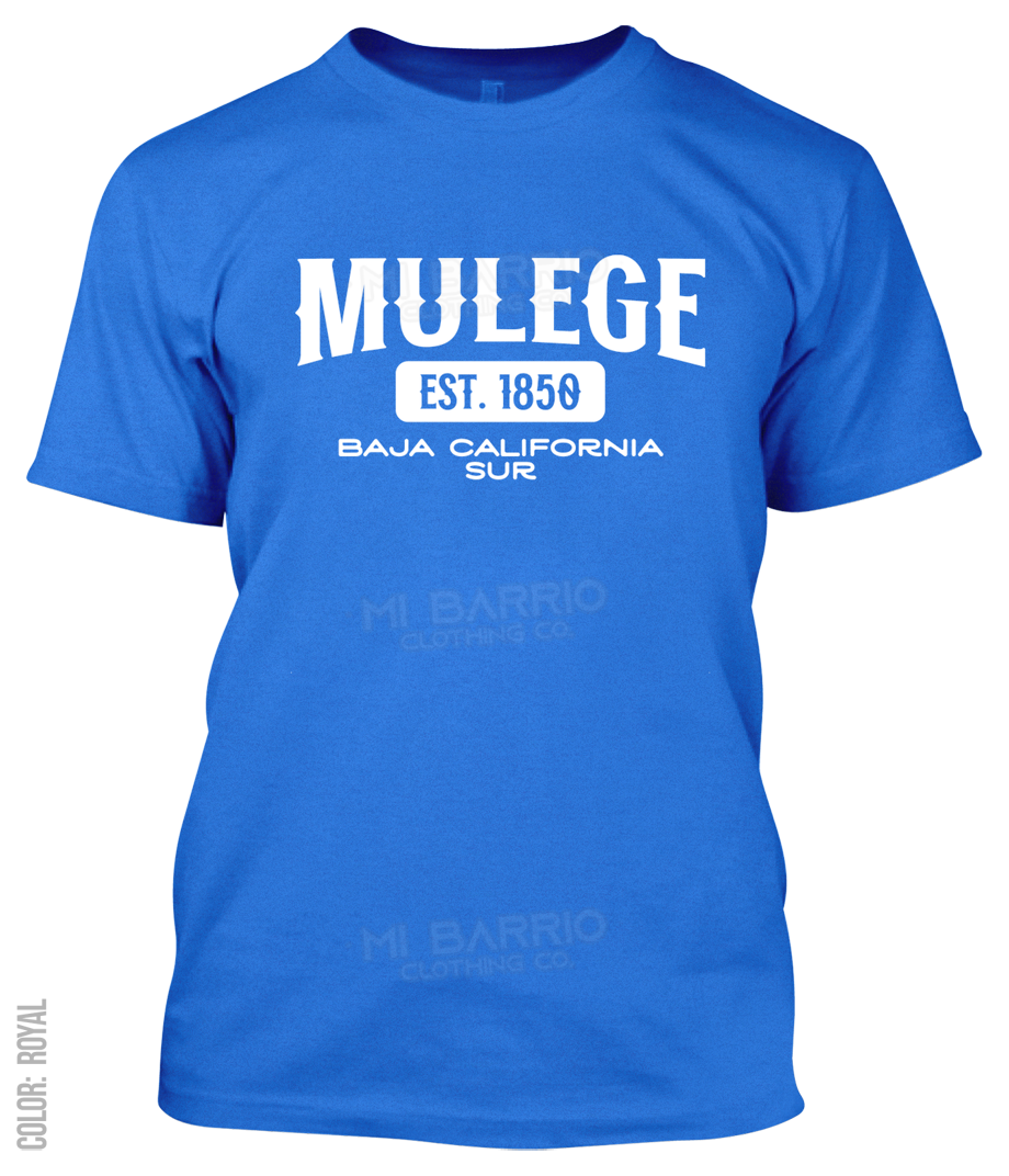 Mulege, Baja California Sur Athletic T-Shirt