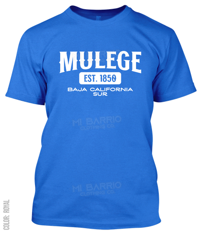 Mulege, Baja California Sur Athletic T-Shirt