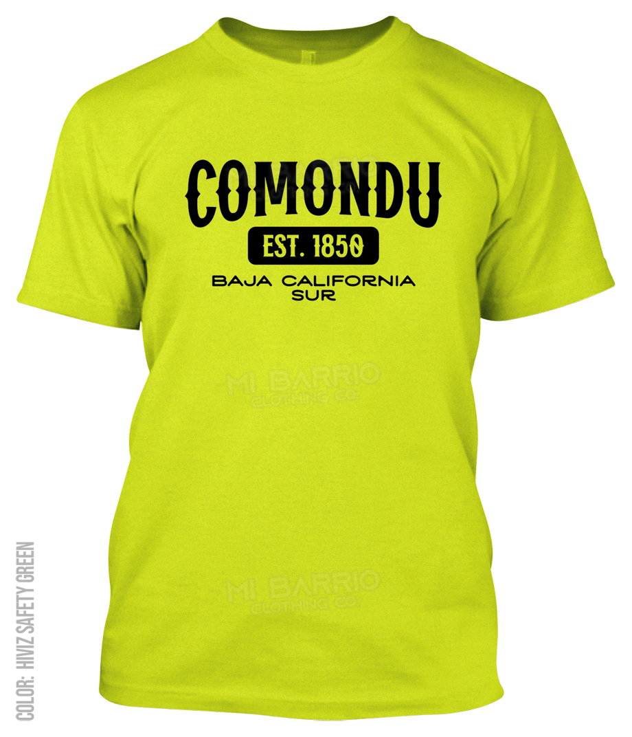 Comondu, Baja California Sur Athletic T-Shirt