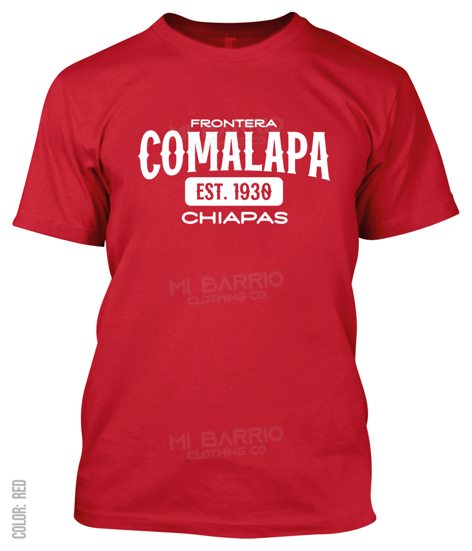 Frontera Comalapa, Chiapas Athletic T-Shirt