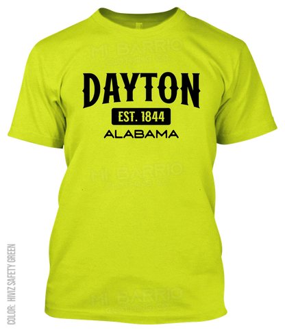 Dayton, Alabama Athletic T-Shirt