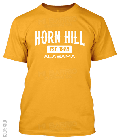 Horn Hill, Alabama Athletic T-Shirt