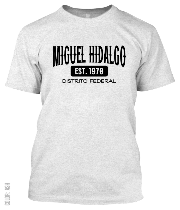 Miguel Hidalgo, Ciudad De Mexico Athletic T-Shirt
