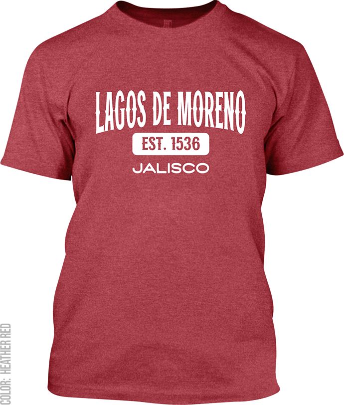 Lagos De Moreno, Jalisco Athletic T-Shirt