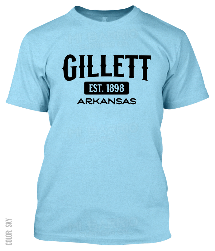 Gillett, Arkansas Athletic T-Shirt