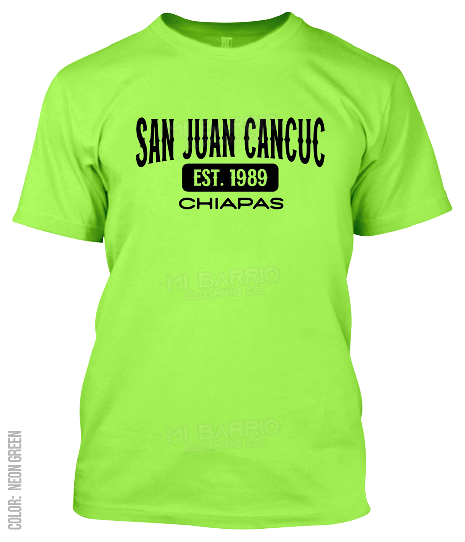 San Juan Cancuc, Chiapas Athletic T-Shirt