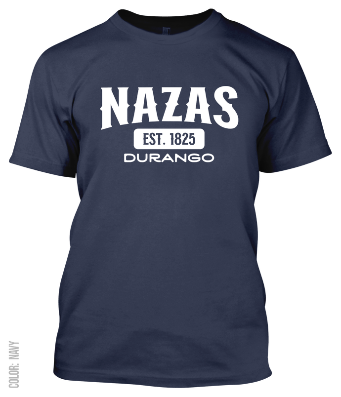 Nazas, Durango Athletic T-Shirt