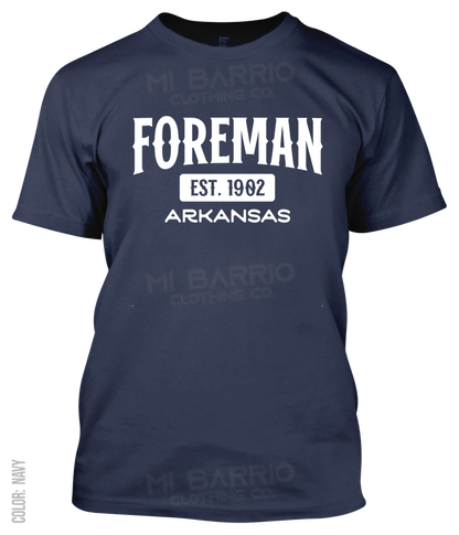 Foreman, Arkansas Athletic T-Shirt