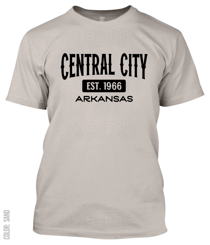 Central City, Arkansas Athletic T-Shirt