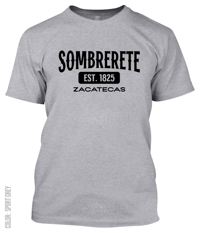 Sombrerete, Zacatecas Athletic T-Shirt