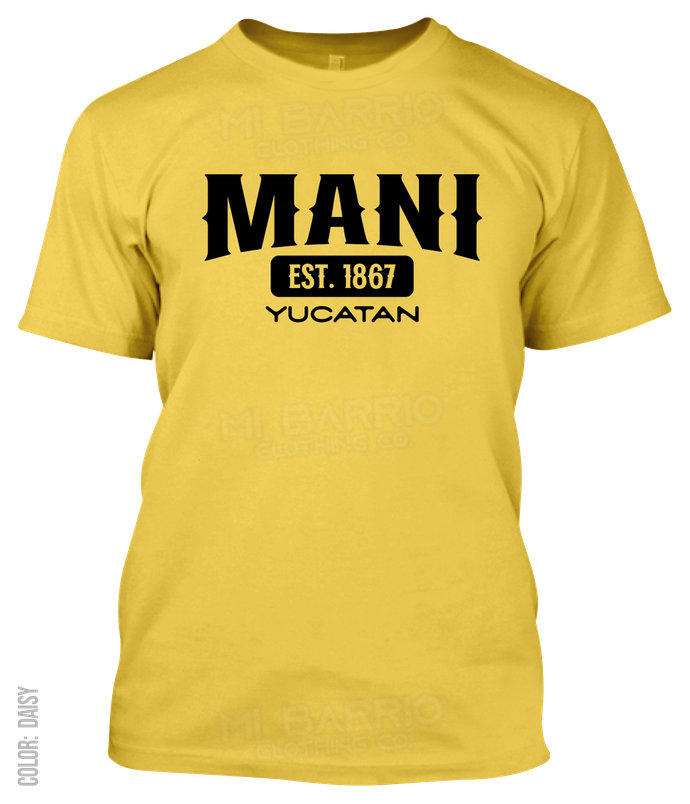 Mani, Yucatan Athletic T-Shirt