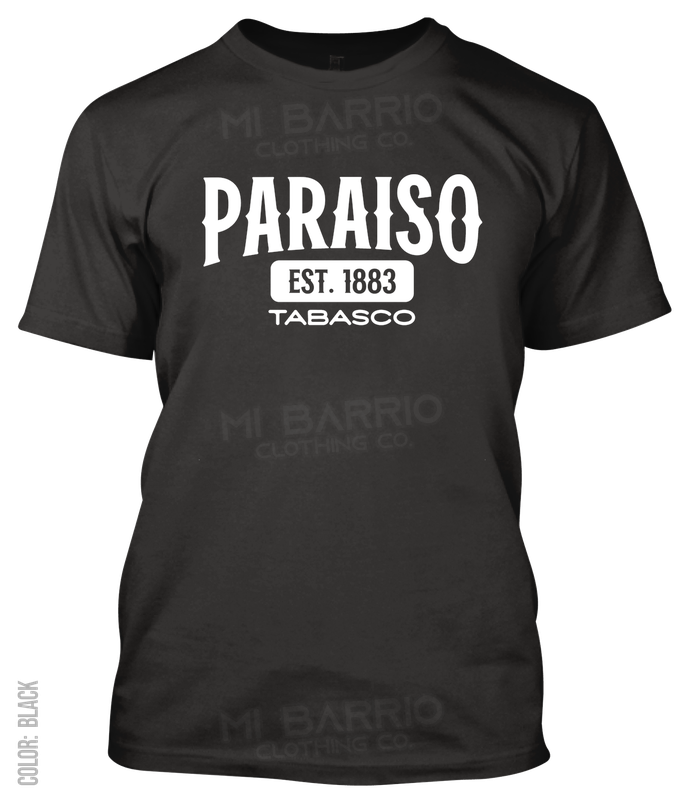Paraiso, Tabasco Athletic T-Shirt