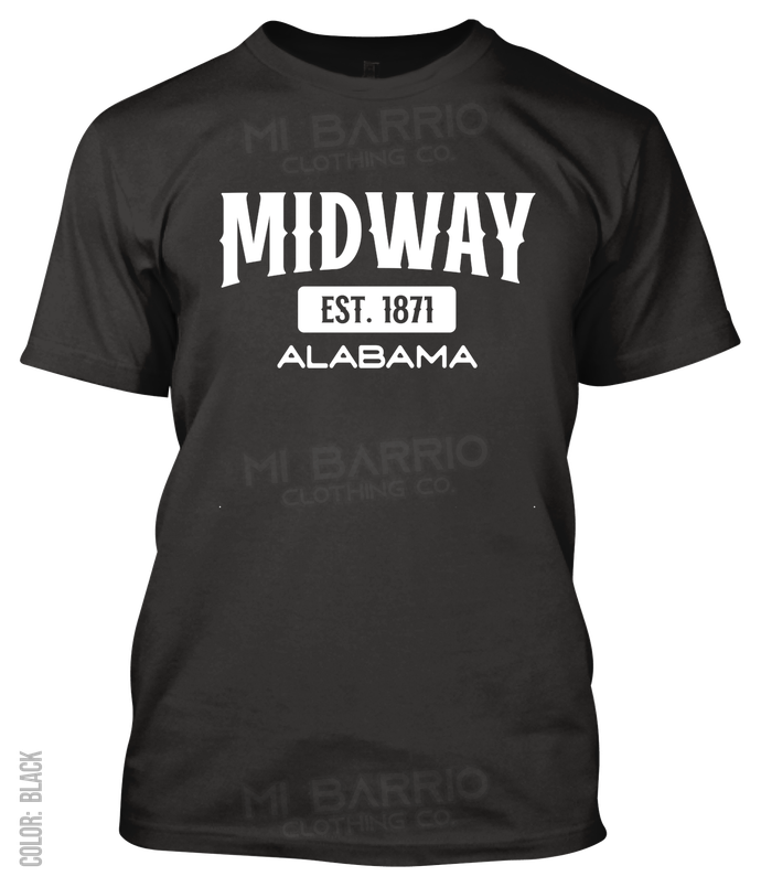 Midway, Alabama Athletic T-Shirt