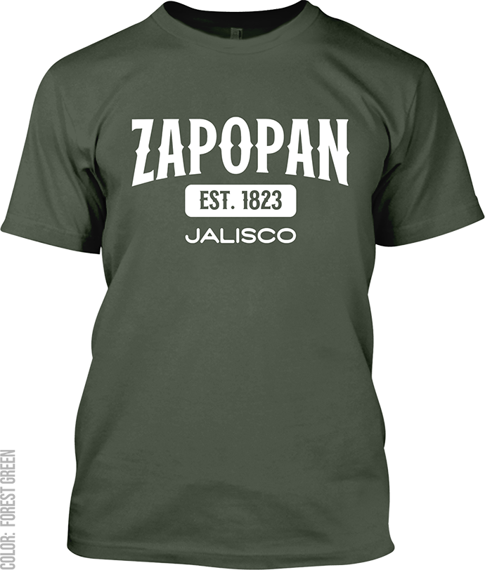 Zapopan, Jalisco Athletic T-Shirt