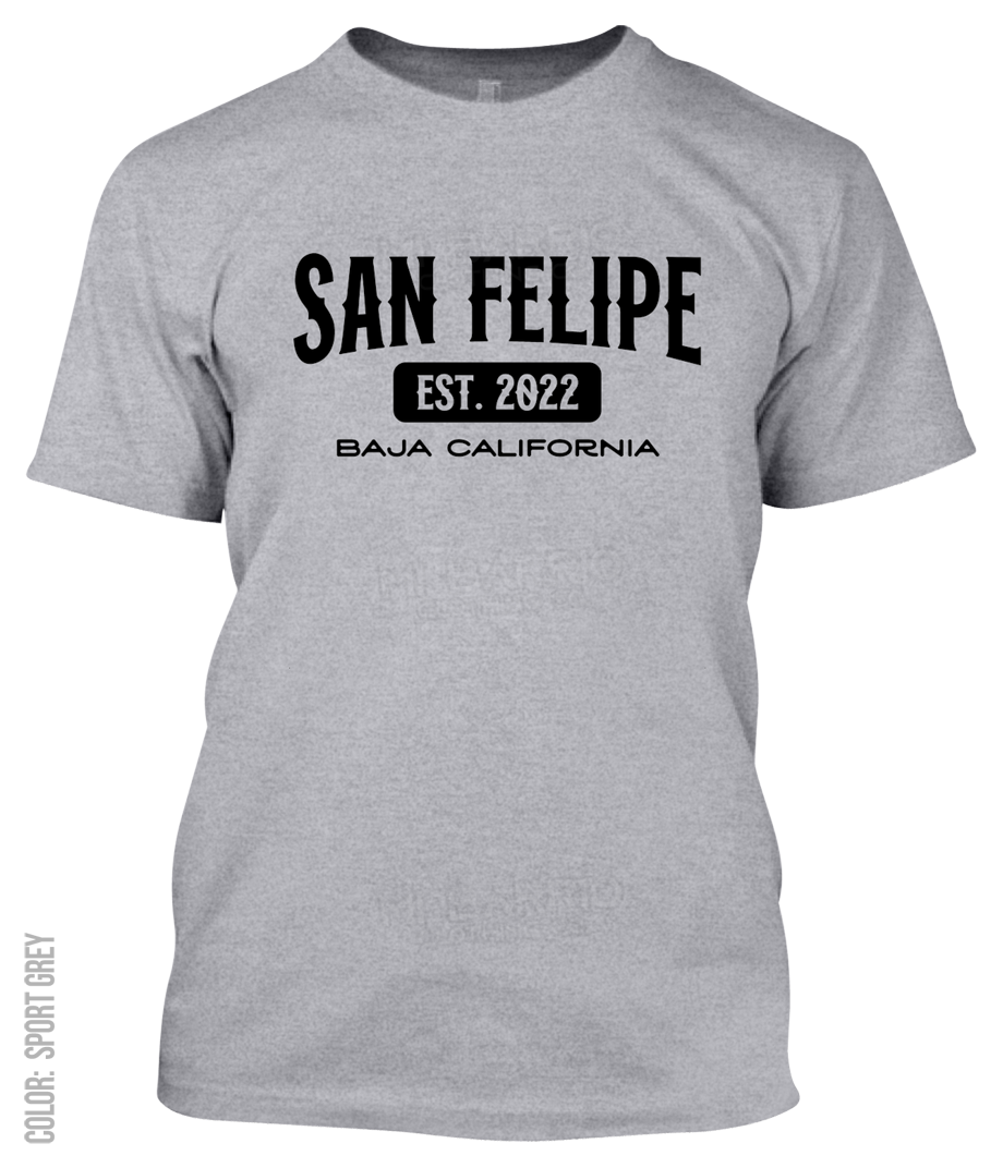 San Felipe, Baja California Athletic T-Shirt