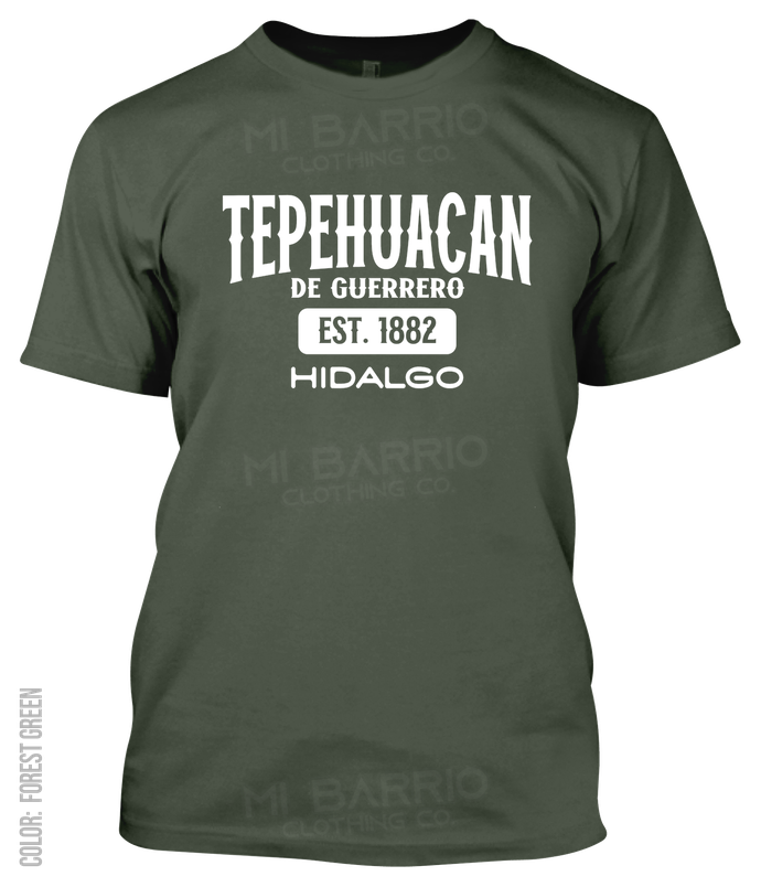 Tepehuacan De Guerrero, Hidalgo Athletic T-Shirt