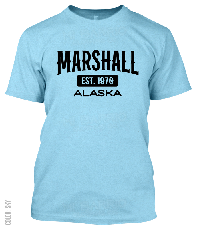 Marshall, Alaska Athletic T-Shirt