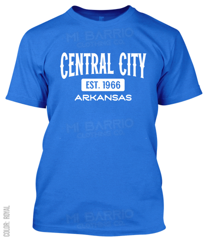 Central City, Arkansas Athletic T-Shirt