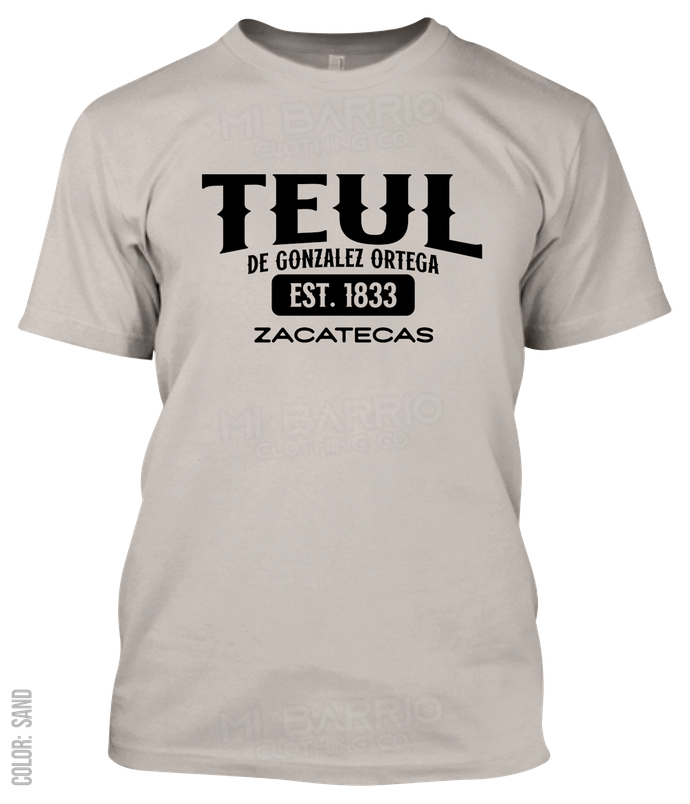 Teul De Gonzalez Ortega, Zacatecas Athletic T-Shirt