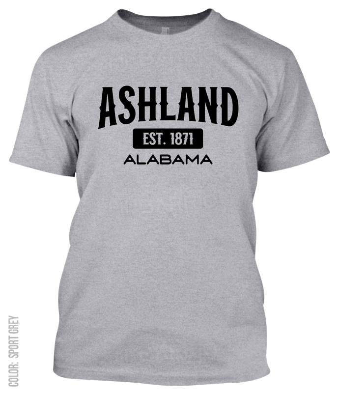 Ashland, Alabama Athletic T-Shirt
