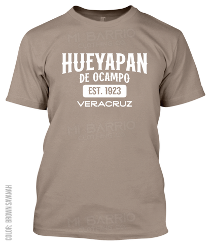 Hueyapan De Ocampo, Veracruz Athletic T-Shirt