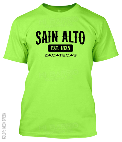 Sain Alto, Zacatecas Athletic T-Shirt