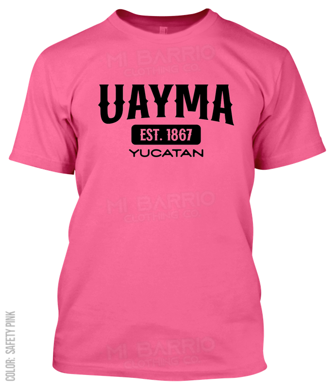 Uayma, Yucatan Athletic T-Shirt