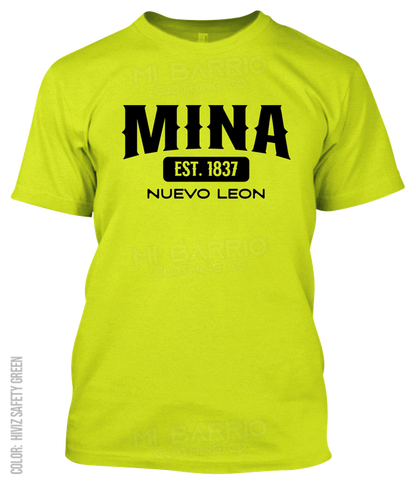 Mina, Nuevo Leon Athletic T-Shirt