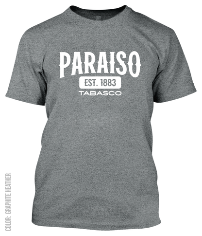 Paraiso, Tabasco Athletic T-Shirt