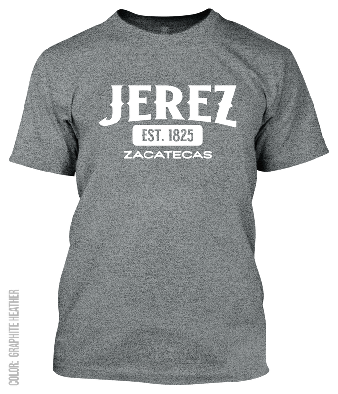Jerez, Zacatecas Athletic T-Shirt
