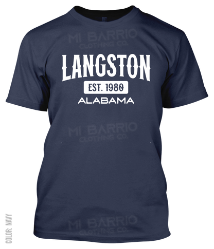 Langston, Alabama Athletic T-Shirt