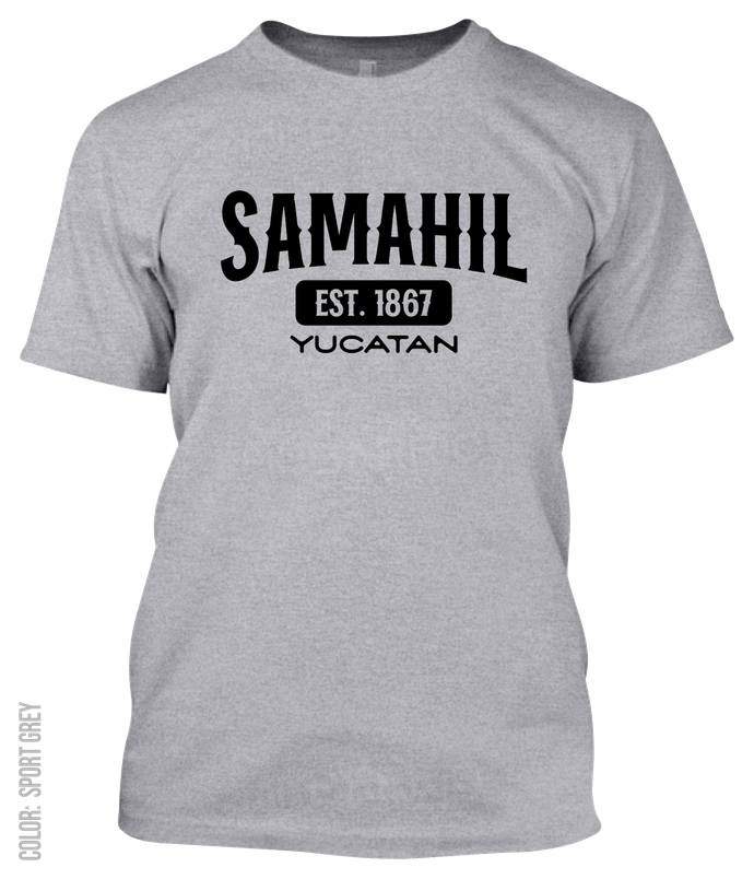 Samahil, Yucatan Athletic T-Shirt