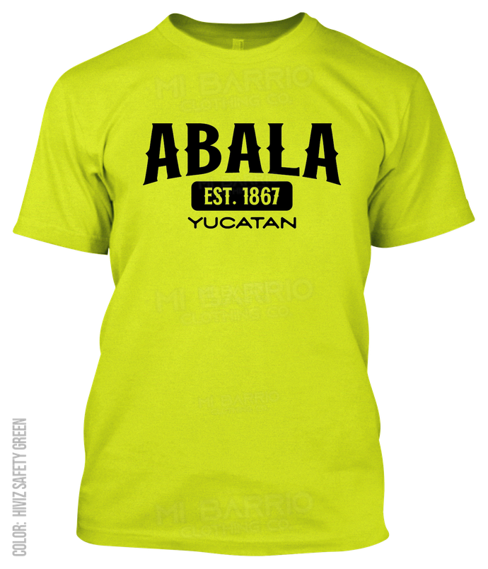 Abala, Yucatan Athletic T-Shirt