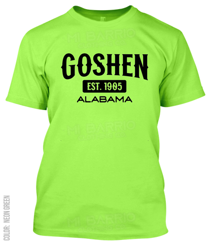Goshen, Alabama Athletic T-Shirt