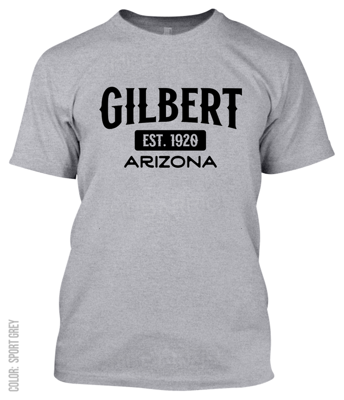 Gilbert, Arizona Athletic T-Shirt