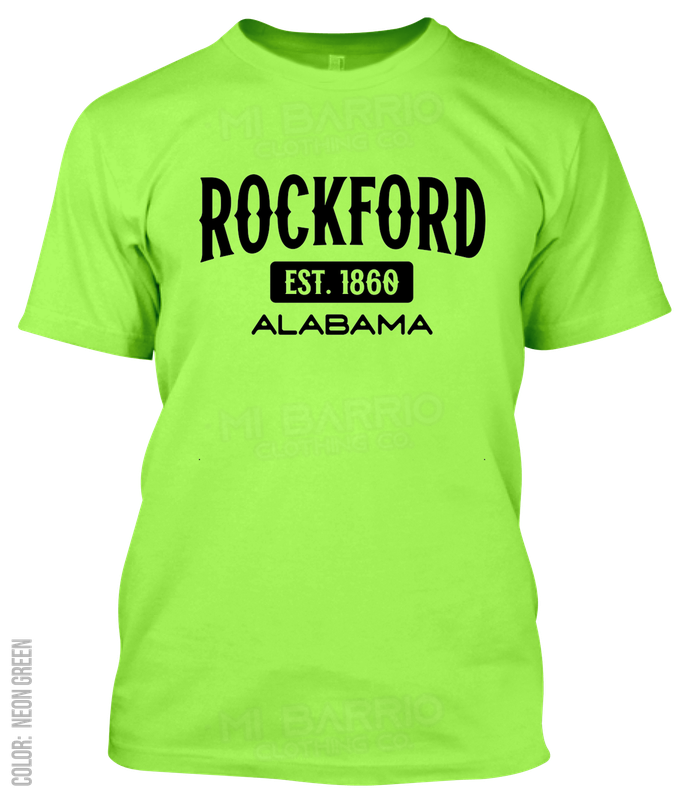 Rockford, Alabama Athletic T-Shirt