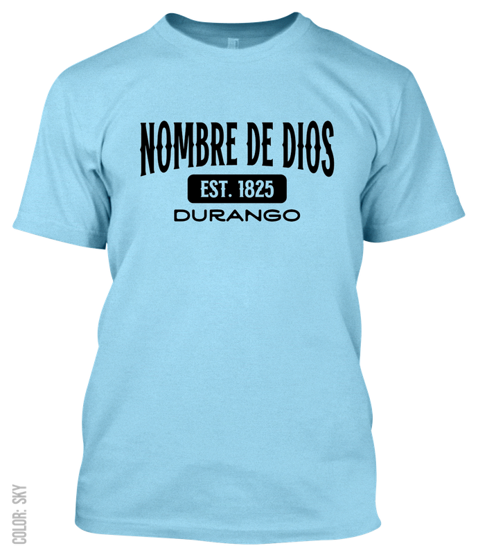 Nombre De Dios, Durango Athletic T-Shirt