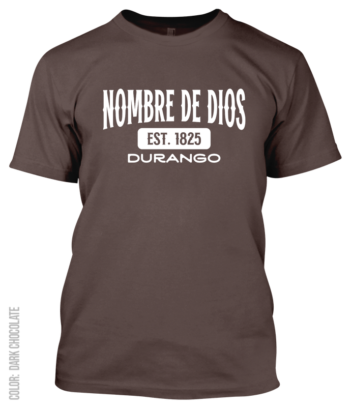 Nombre De Dios, Durango Athletic T-Shirt