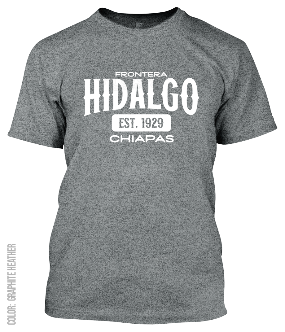 Frontera Hidalgo, Chiapas Athletic T-Shirt