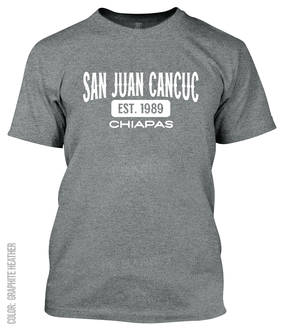 San Juan Cancuc, Chiapas Athletic T-Shirt