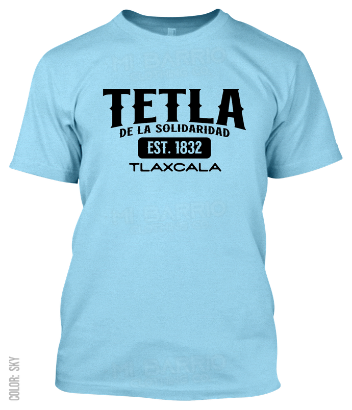 Tetla De La Solidaridad, Tlaxcala Athletic T-Shirt
