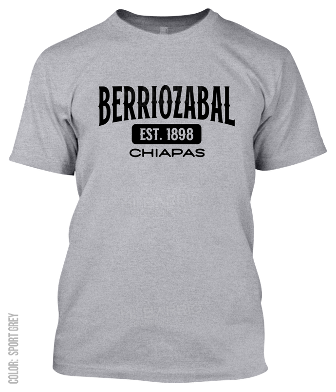 Berriozabal, Chiapas Athletic T-Shirt