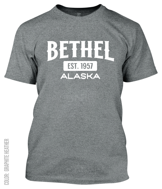 Bethel, Alaska Athletic T-Shirt