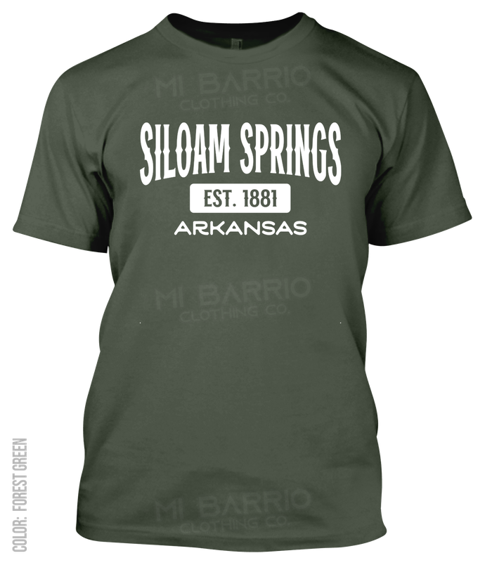 Siloam Springs, Arkansas Athletic T-Shirt